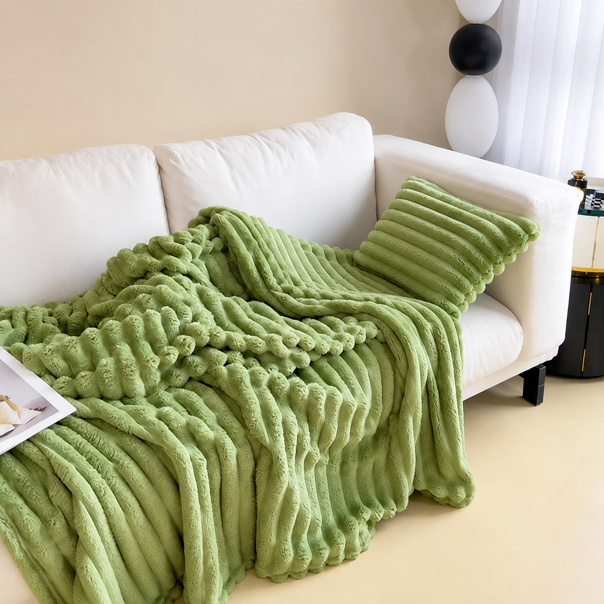 Verzwaarde fleece deken