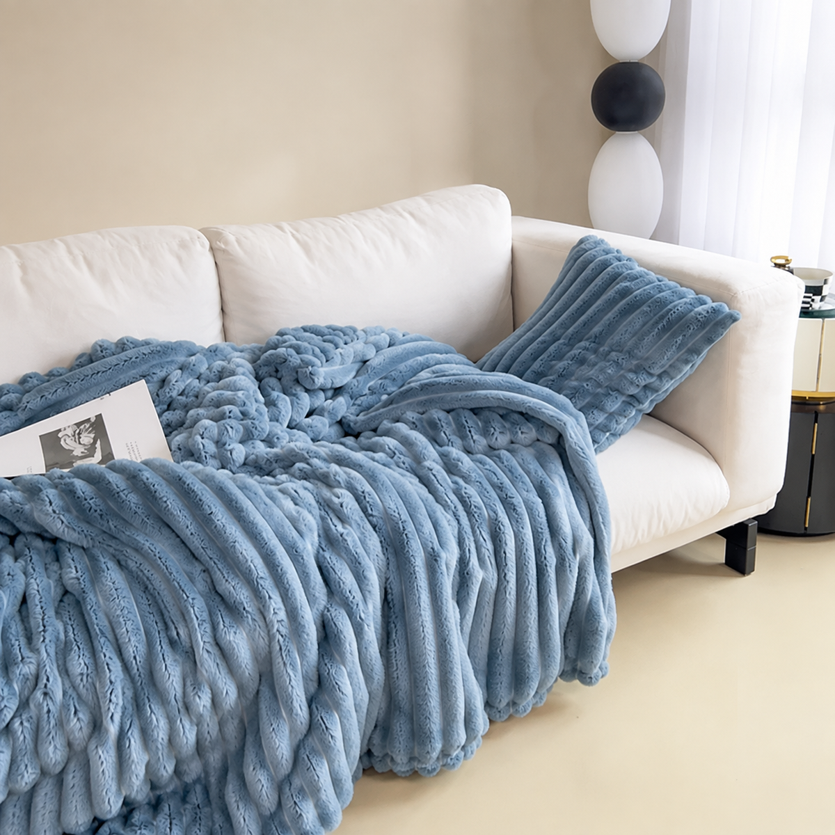 Verzwaarde fleece deken